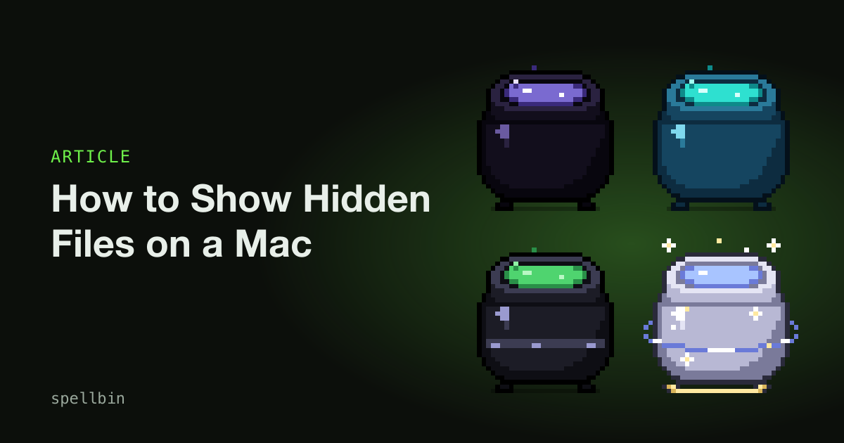 How to Show Hidden Files on a Mac (and Hide Them Again)