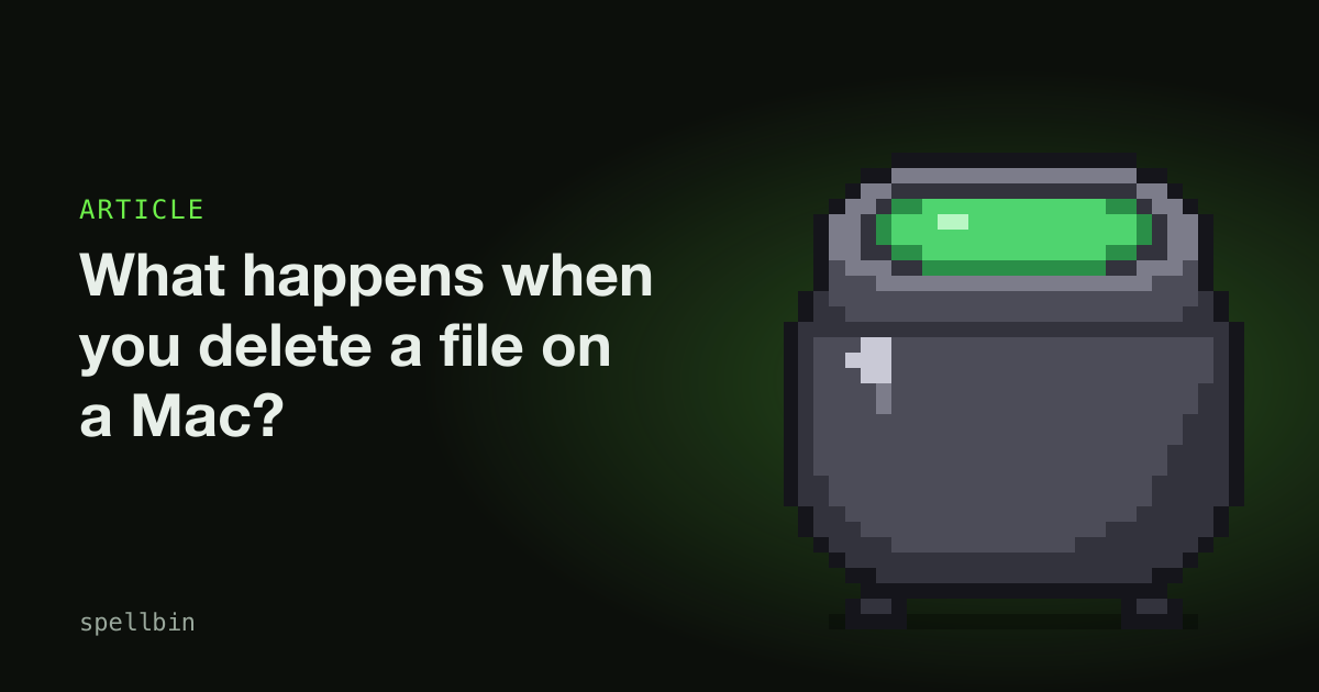 What Happens When You Delete a File on a Mac?