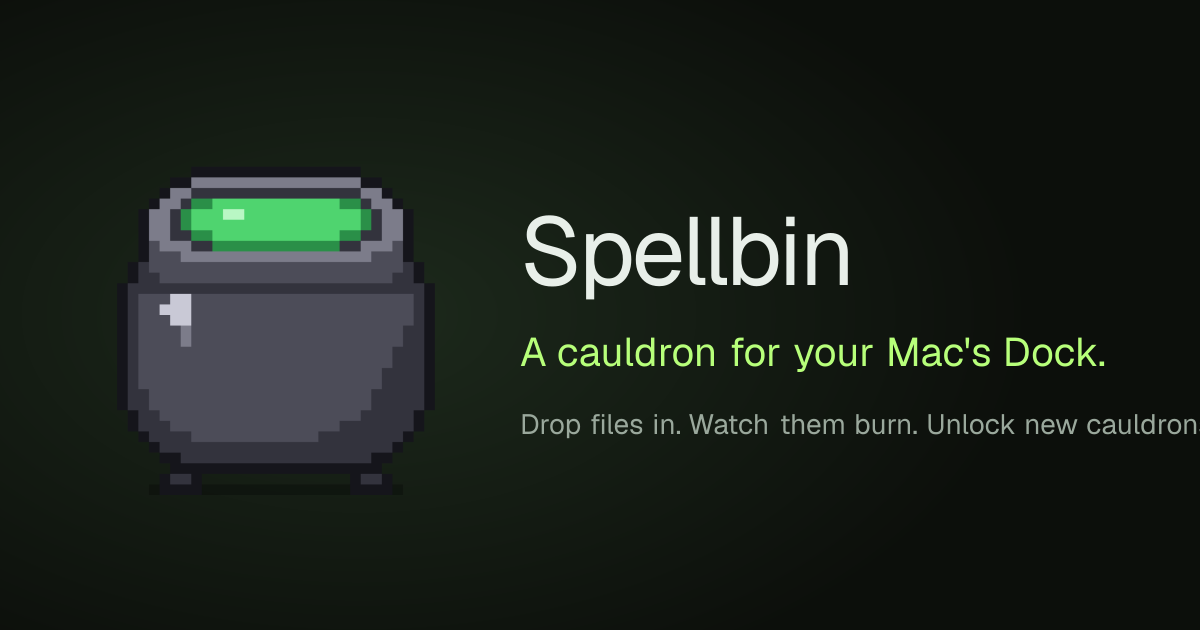 Getting into the halloween spirit with this utility bin app I made